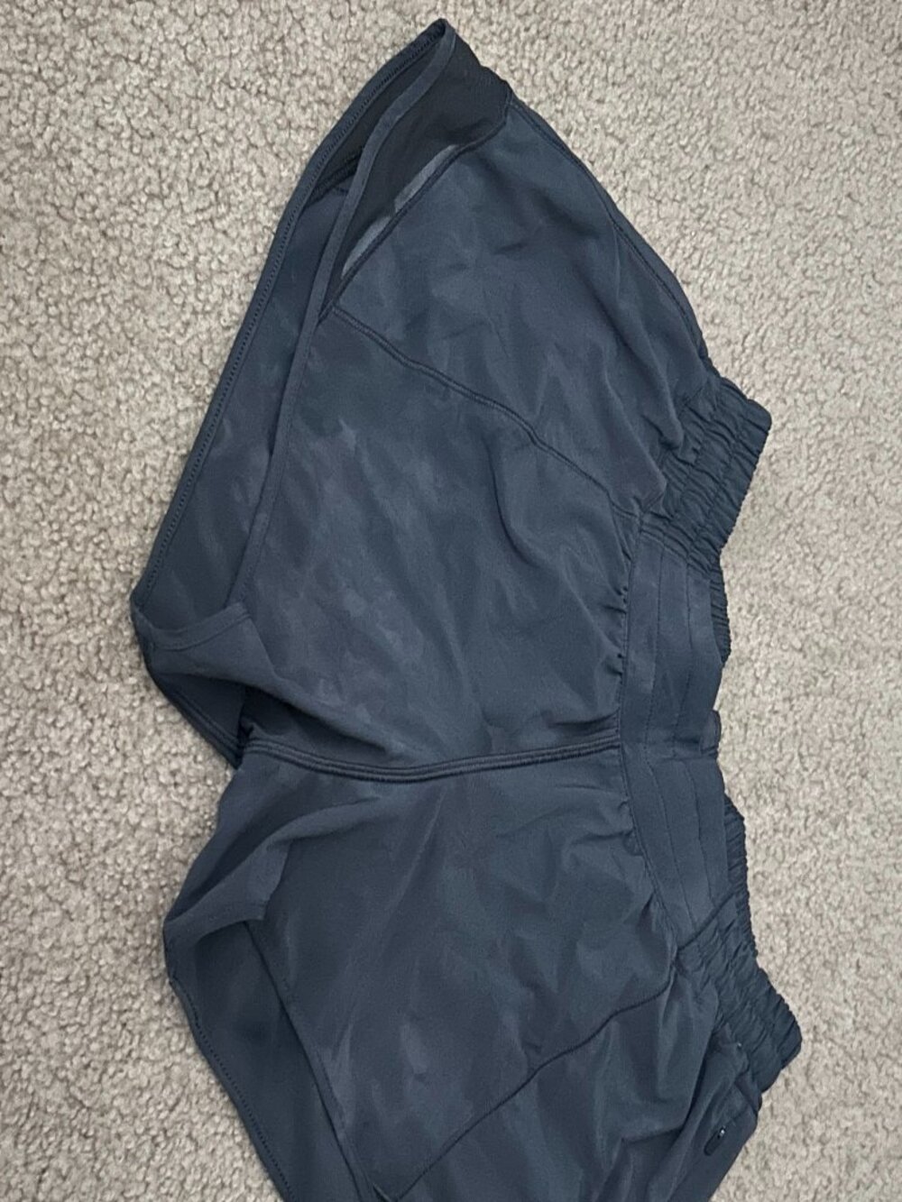 Lululemon Women's Hotty Hot Shorts Size 8 Slate Grey